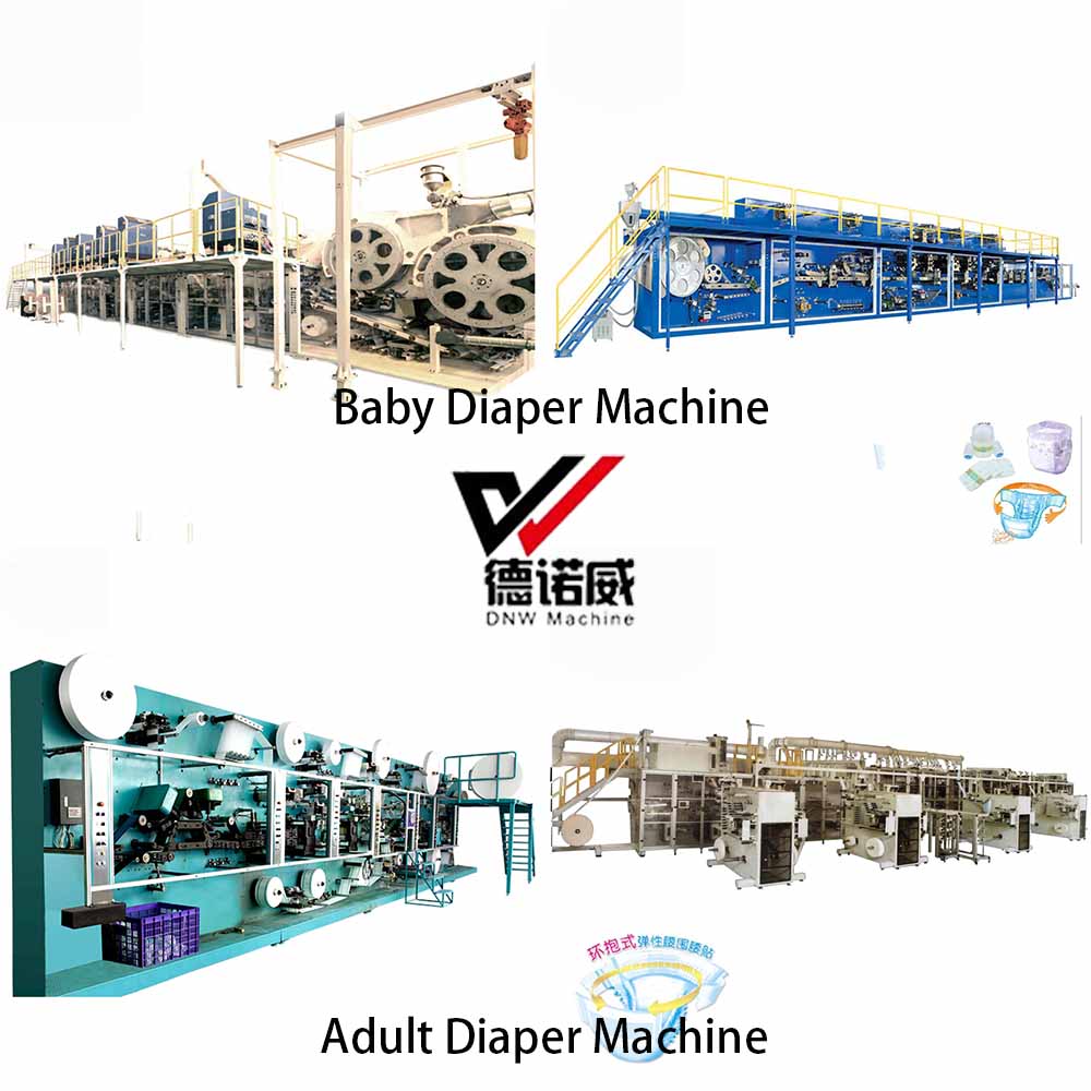 Phân tích toàn bộ dây chuyền sản xuất tã và thiết bị của nó.